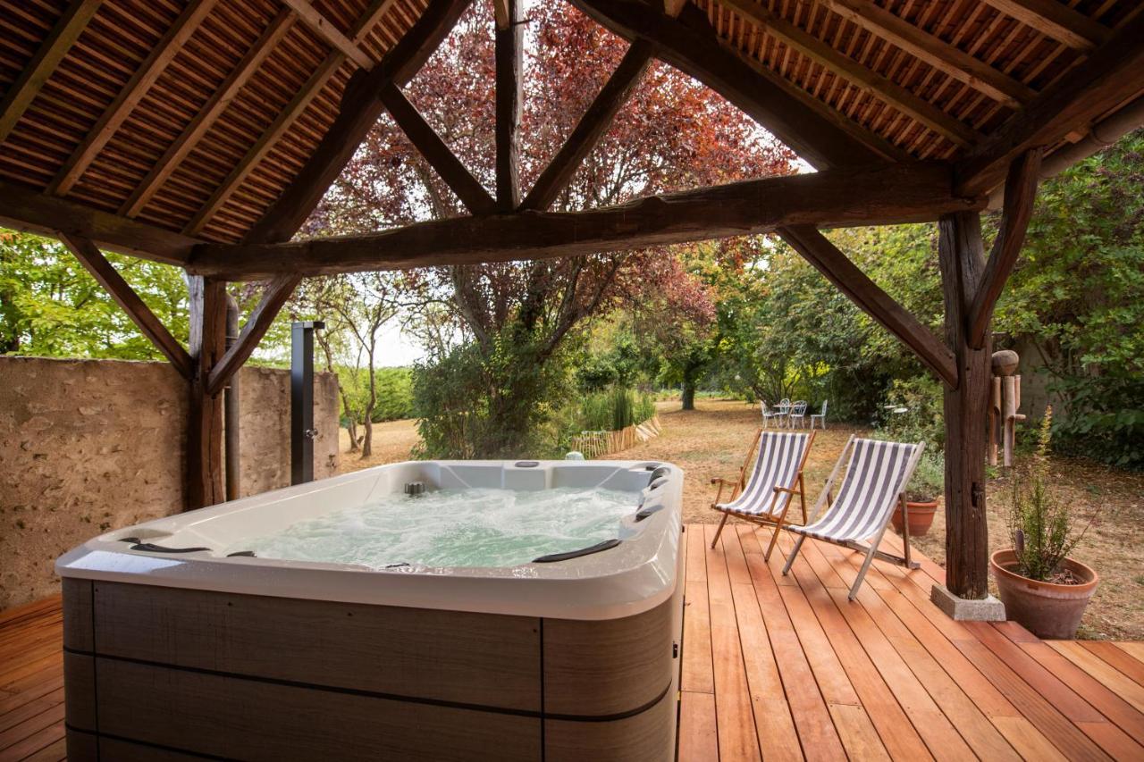 Le Jardin De Josnes Bed & Breakfast Bagian luar foto